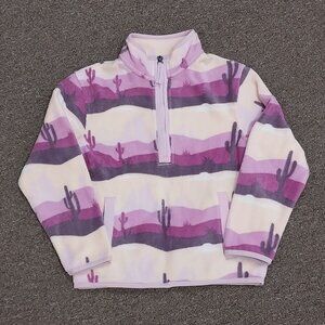 Cruel Girl Girls' 1/4 Zip Polar Fleece Pullover - Lilac